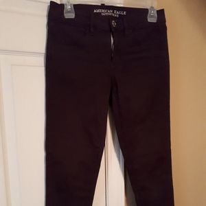 🌼2/20 AMERICAN EAGLE Burgundy Jeggings